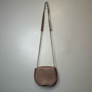 Cuyana Mini Chain Saddle Bag in Quartz